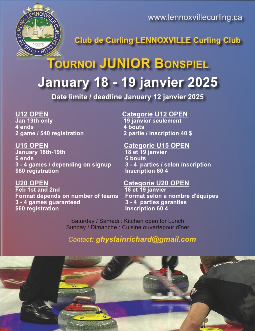 Junior Bonspiel poster 2025c